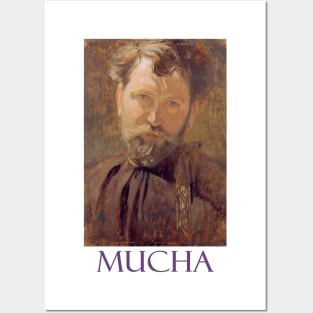 Self-Portrait by Alphonse Mucha Posters and Art
